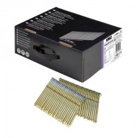 DeWalt 2.8mm x 75mm Wire Welded Bright Ring Shank Nails Qty 2,200 to suit DCN692 DCN930 DPN9033 - DNW28R75E